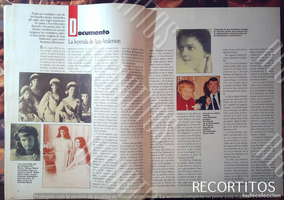 Otros art&iacute;culos de coleccionismo en papel: anastasia la leyenda de ana anderson
