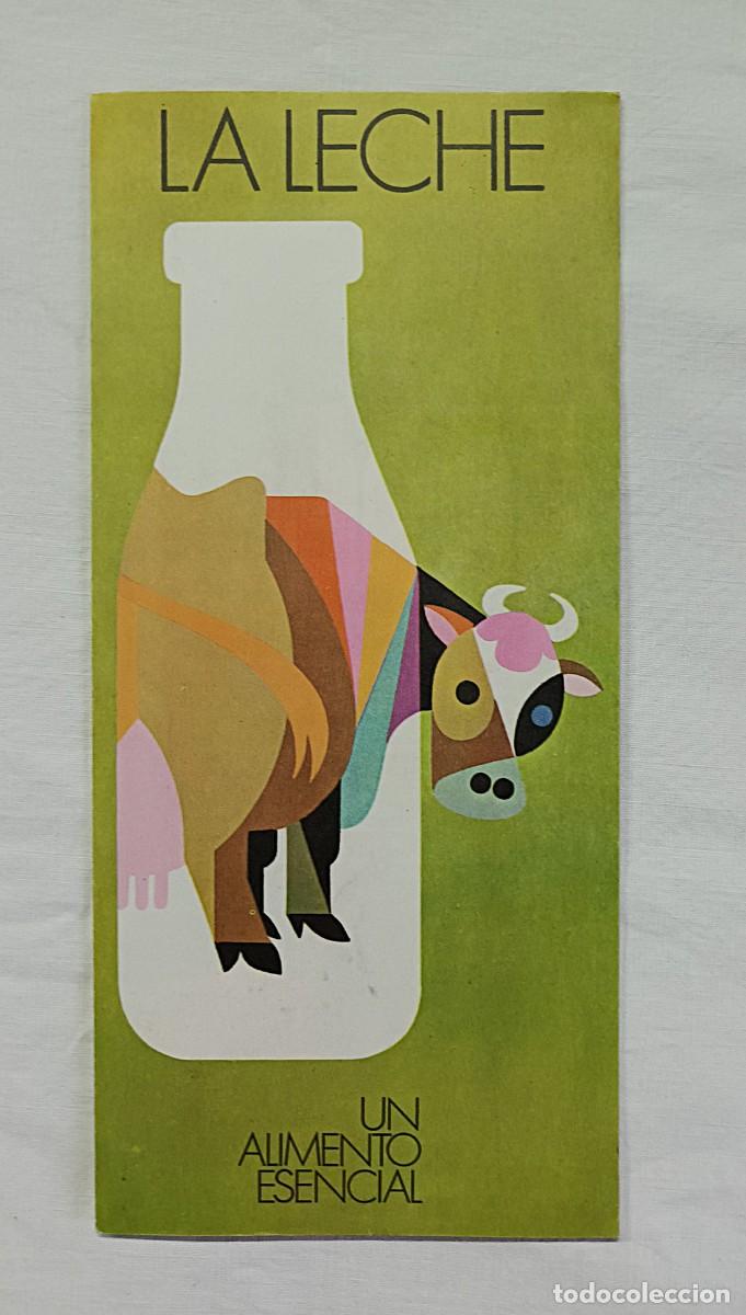 Otros art&iacute;culos de coleccionismo en papel: FOLLETO INSTITUTO NACIONAL DE CONSUMO : LA LECHE.A&Ntilde;O 1972