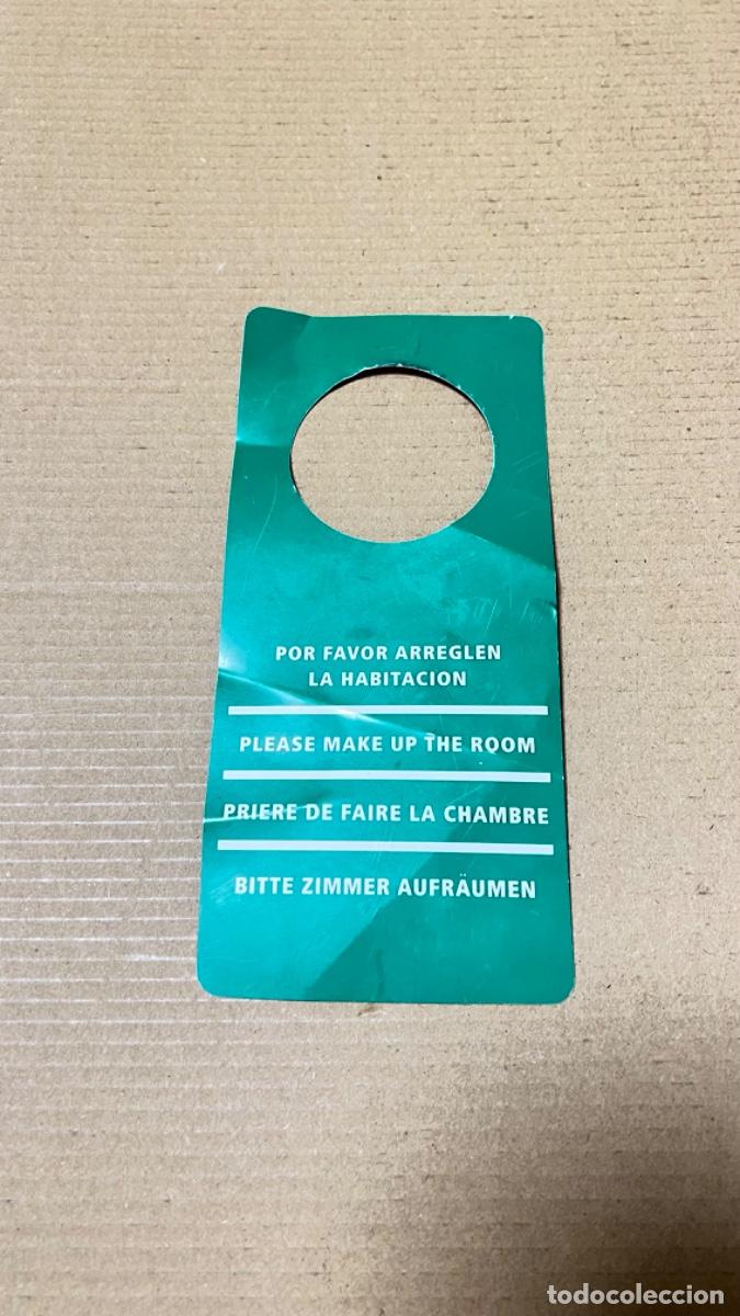 Sammelleidenschaft Andere Papierartikel: TARJETA de HOTEL &ldquo;NO MOLESTEN&rdquo; DO NOT DISTURB