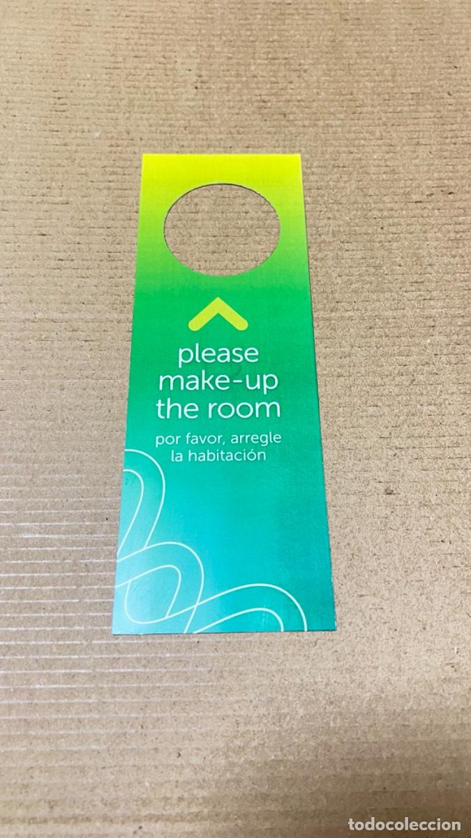 Otros art&iacute;culos de coleccionismo en papel: TARJETA de HOTEL &ldquo;NO MOLESTEN&rdquo; DO NOT DISTURB
