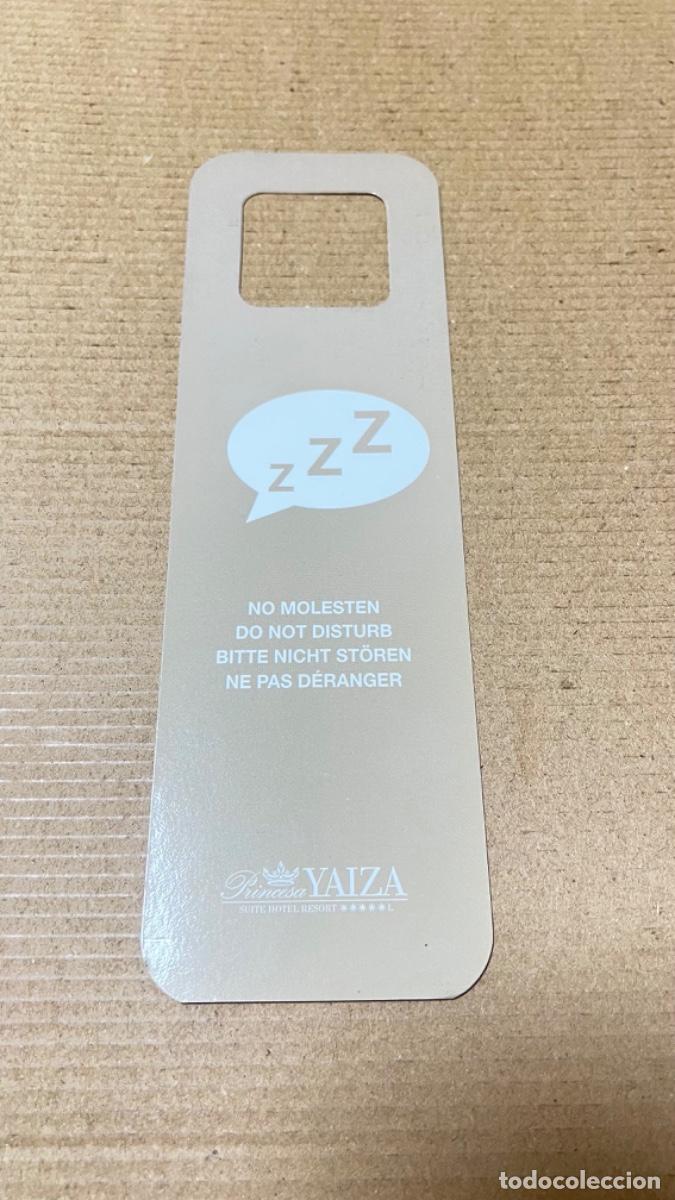 Otros art&iacute;culos de coleccionismo en papel: TARJETA de HOTEL &ldquo;NO MOLESTEN&rdquo; DO NOT DISTURB