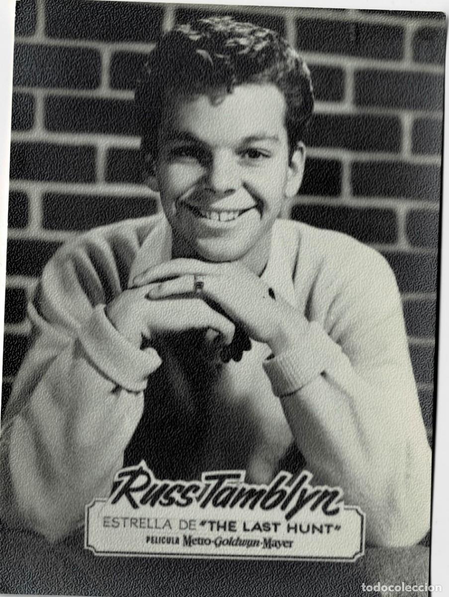 Otros art&iacute;culos de coleccionismo en papel: FOTO PUBLICIDAD DE RUSS TAMBLYN EN &rdquo;THE LAST HUNT&rdquo;. FOTOCINE-017