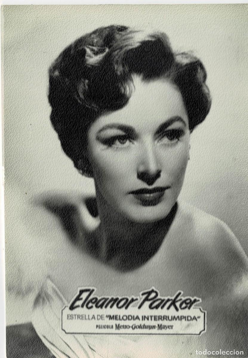 Otros art&iacute;culos de coleccionismo en papel: FOTO PUBLICIDAD DE ELEANOR PARKER EN &rdquo;MELODIA INTERRUMPIDA&rdquo;. FOTOCINE-018