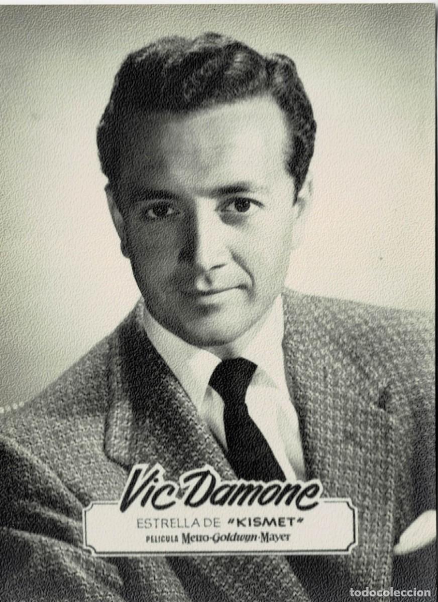 Otros art&iacute;culos de coleccionismo en papel: FOTO PUBLICIDAD DE VIC DAMONE EN &rdquo;KISMET&rdquo;. FOTOCINE-023