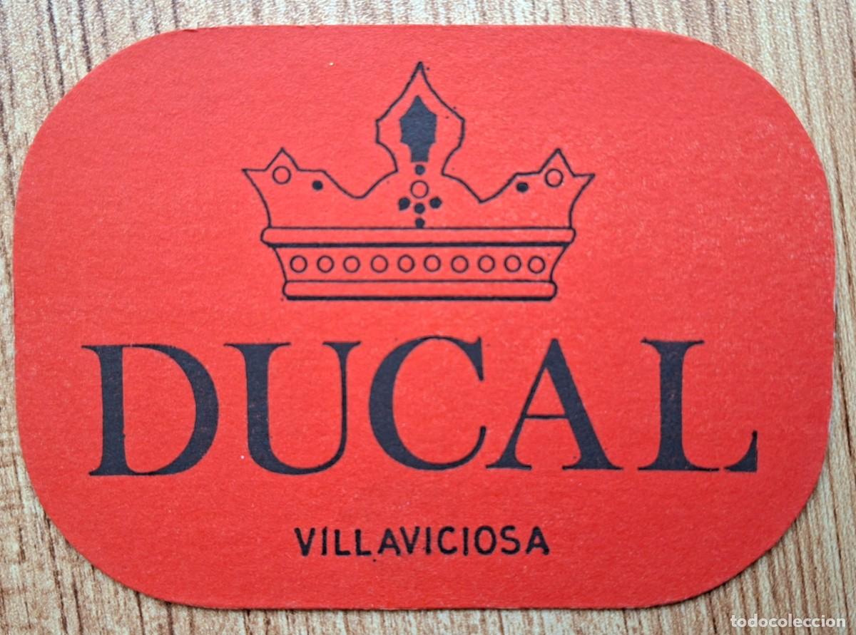 Otros art&iacute;culos de coleccionismo en papel: Posavasos Ducal - Villaviciosa (Asturias)