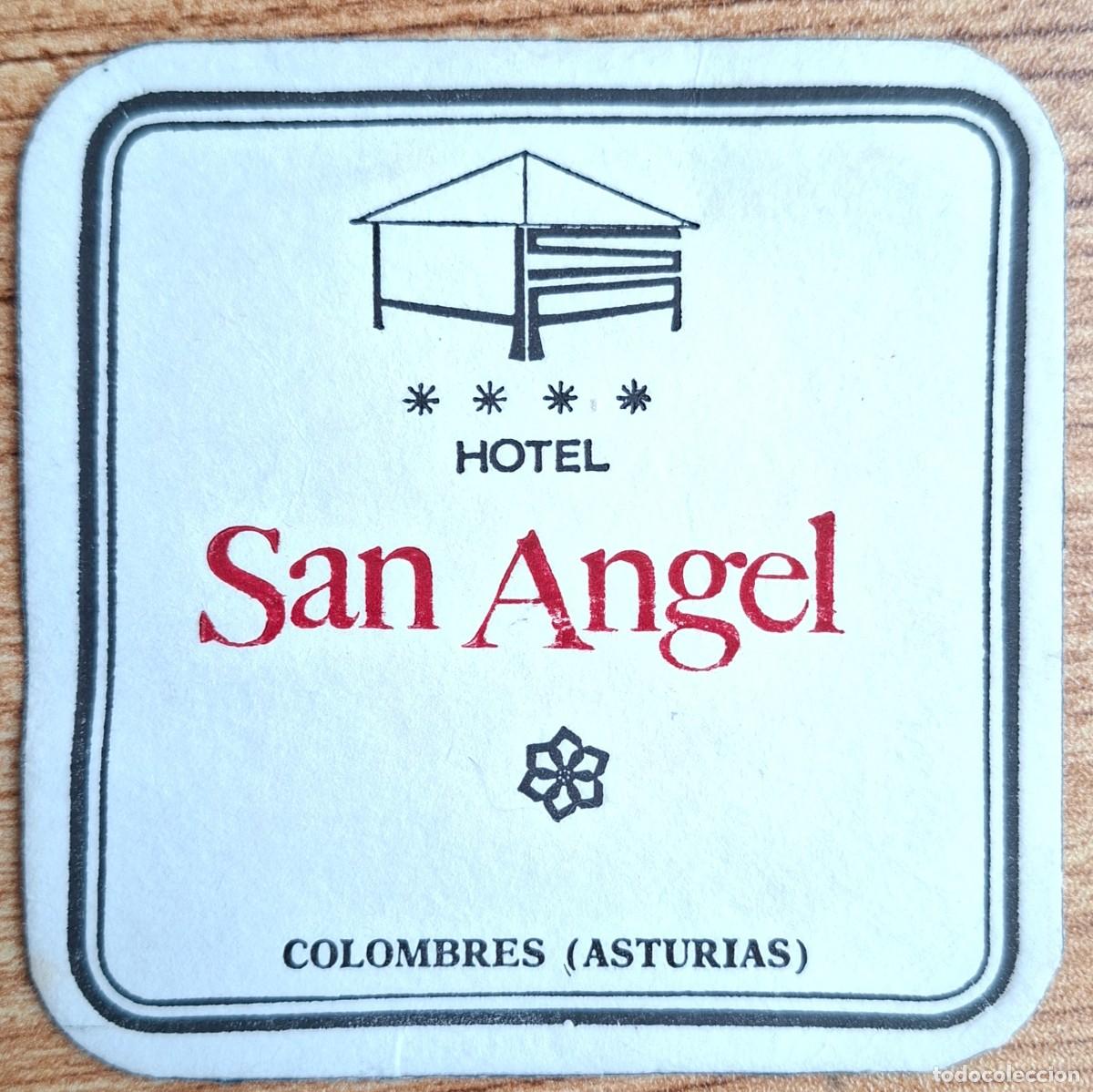 Otros art&iacute;culos de coleccionismo en papel: Posavasos Hotel San &Aacute;ngel - Colombres (Asturias)