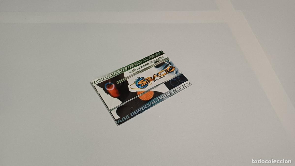 Otros art&iacute;culos de coleccionismo en papel: FLYER ENTRADA INVITACION - DISCOTECA SPACIO