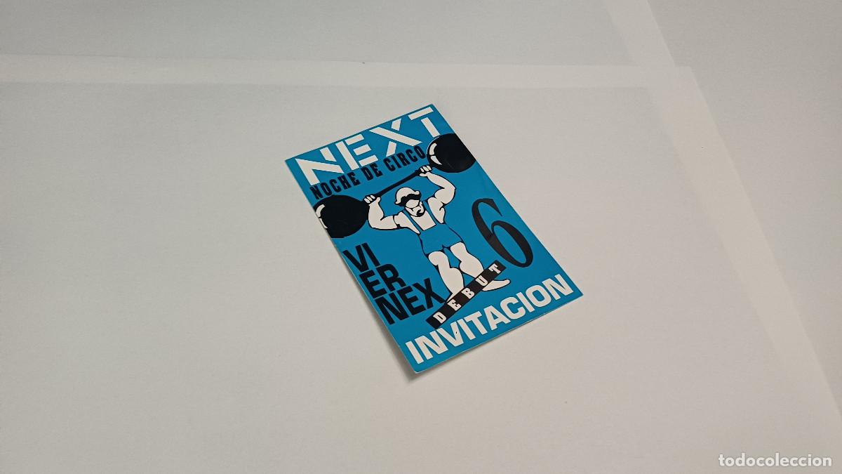 Otros art&iacute;culos de coleccionismo en papel: FLYER ENTRADA INVITACION - DISCOTECA NEXT