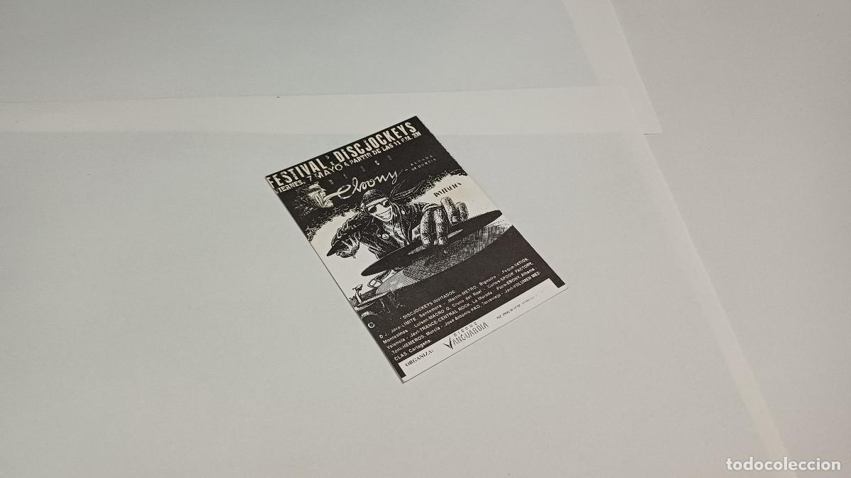 Paper Collecting Others: FLYER ENTRADA INVITACION - DISCOTECA CHONY FESTIVAL DISKJOKEYS
