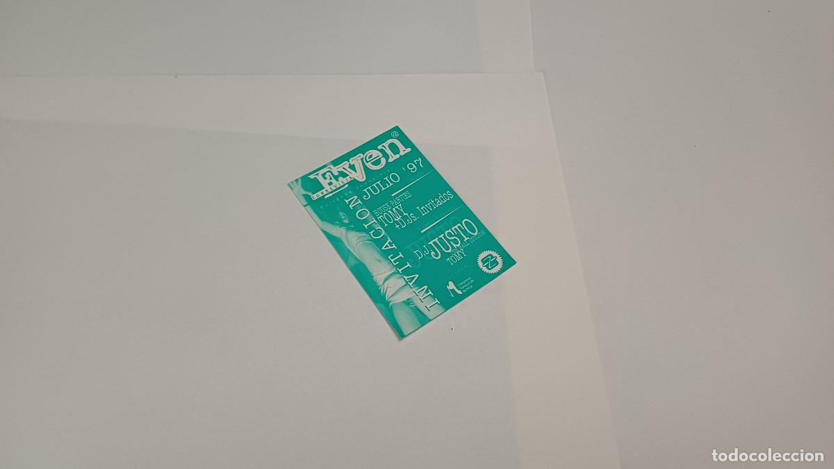 Otros art&iacute;culos de coleccionismo en papel: FLYER ENTRADA INVITACION - DISCOTECA EVEN