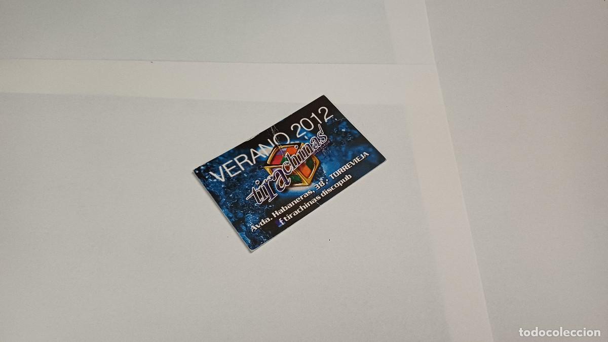 Otros art&iacute;culos de coleccionismo en papel: FLYER ENTRADA INVITACION - DISCOTECA TIRACHINAS