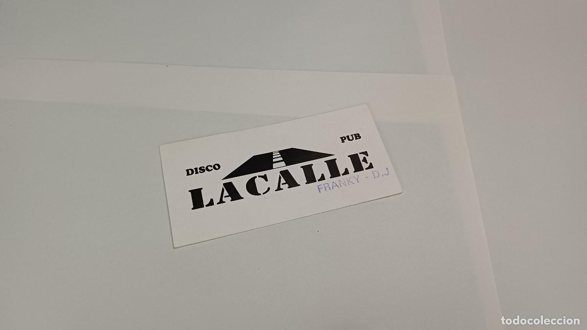 Otros art&iacute;culos de coleccionismo en papel: FLYER ENTRADA INVITACION - DISCOTECA PUB LA CALLE - LA CALLE DE LA DIVERSI&Oacute;N