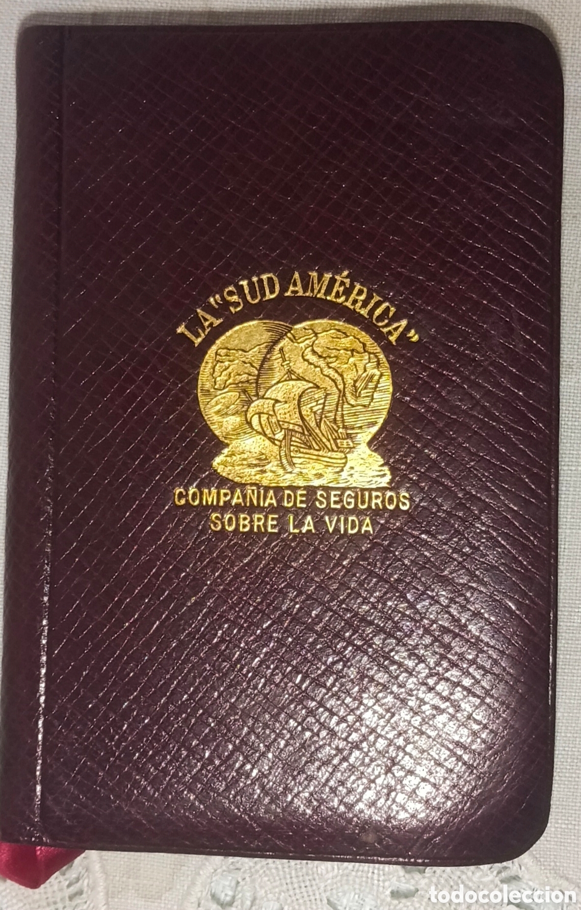 Otros art&iacute;culos de coleccionismo en papel: Agenda antigua de 1927. &rdquo;La suda Am&eacute;rica&rdquo;