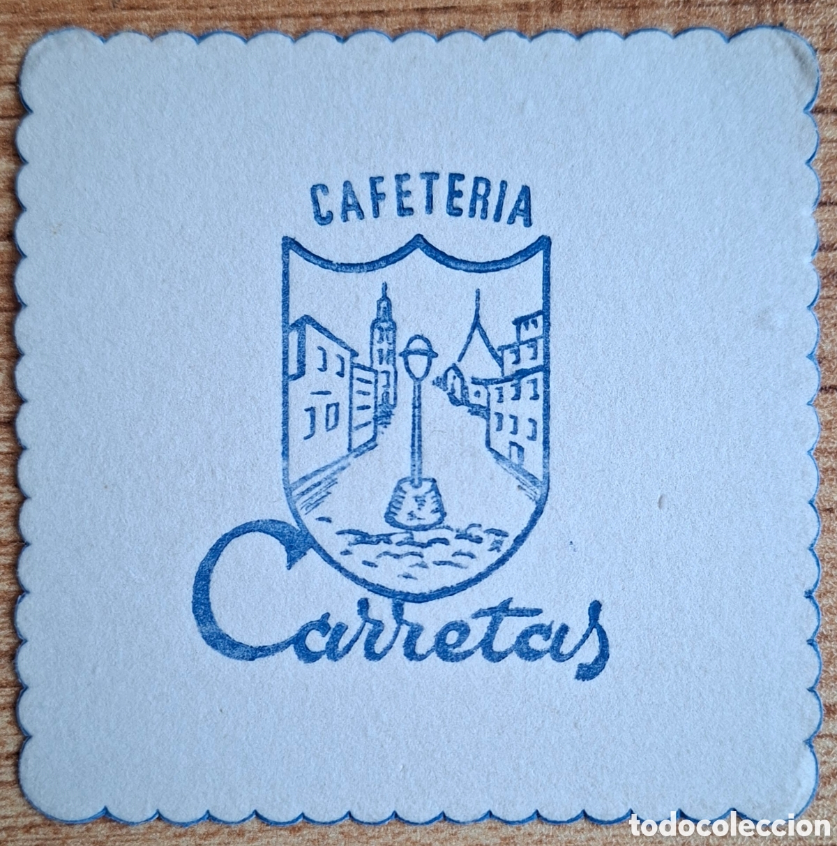 Otros art&iacute;culos de coleccionismo en papel: Posavasos Cafeter&iacute;a Carretas - Madrid