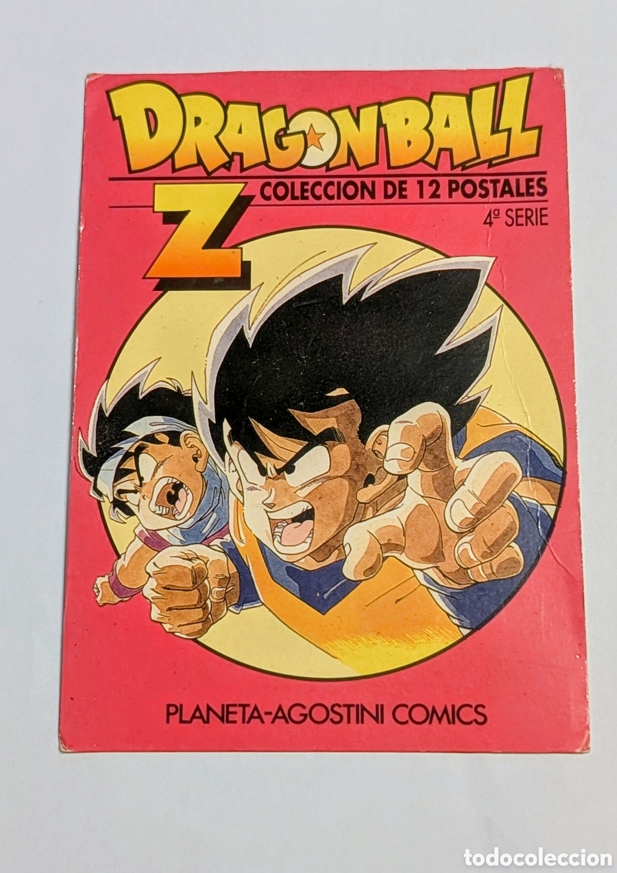 Otros art&iacute;culos de coleccionismo en papel: Car&aacute;tula Postales Dragon Ball Z. Planeta Agostini. Serie 4