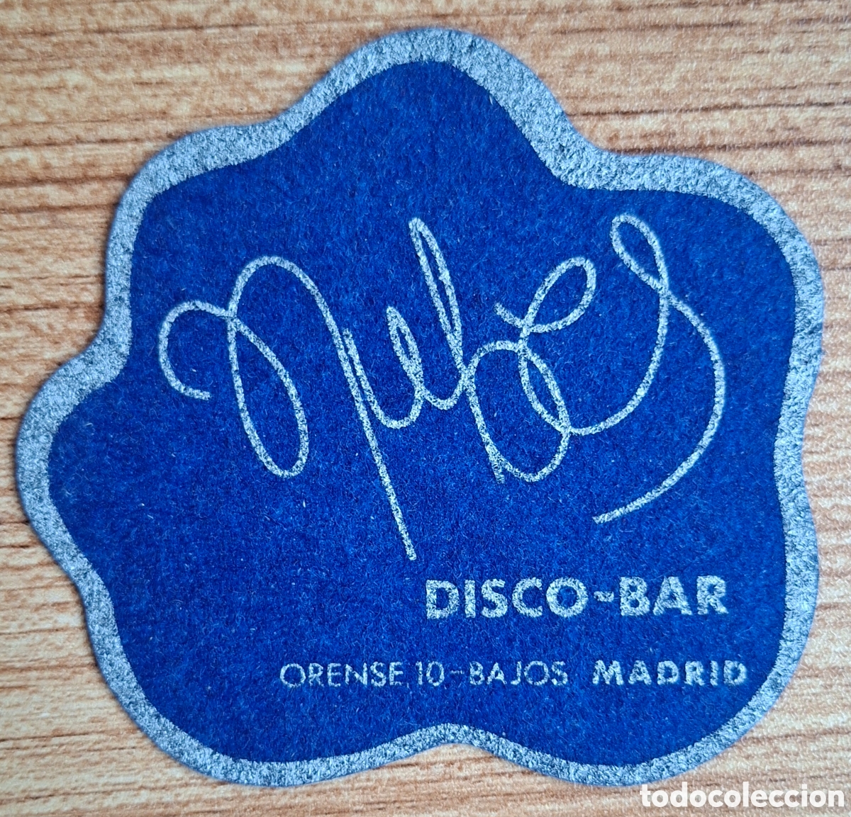 Otros art&iacute;culos de coleccionismo en papel: Posavasos Disco Bar Nubes - Madrid