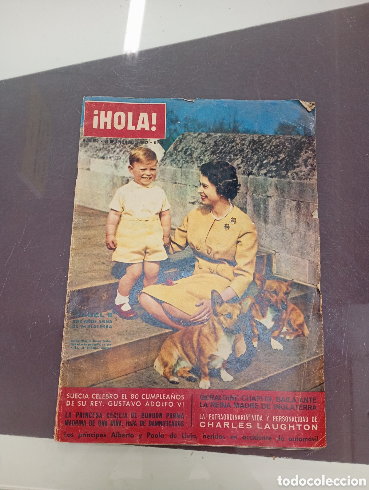 Otros art&iacute;culos de coleccionismo en papel: Revista Hola n&deg; 952 a&ntilde;o 1962