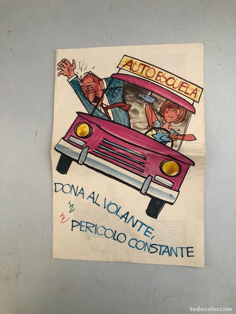 Otros art&iacute;culos de coleccionismo en papel: FOLLETO DONA AL VOLANTE PERICOLO CONSTANTE