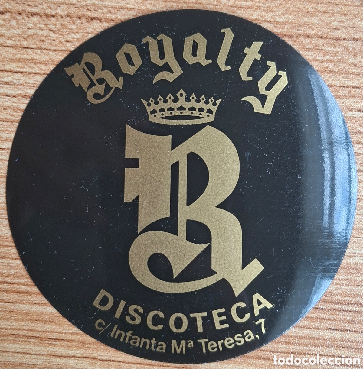 Otros art&iacute;culos de coleccionismo en papel: Posavasos Discoteca Royalty - Madrid