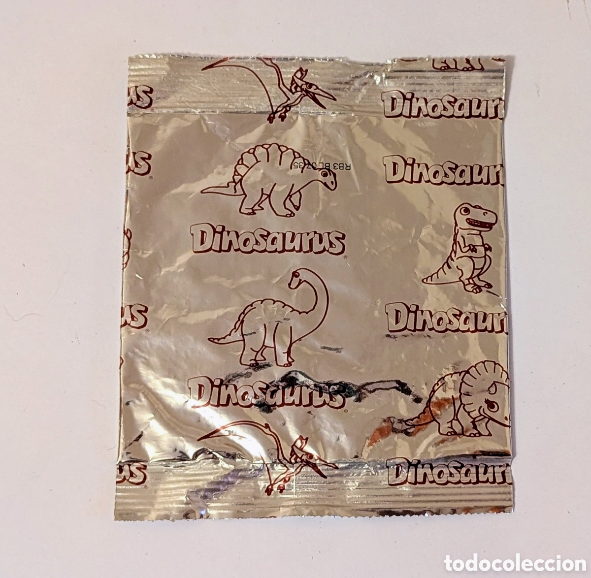 Otros art&iacute;culos de coleccionismo en papel: Envase envoltorio vac&iacute;o Dinosaurus