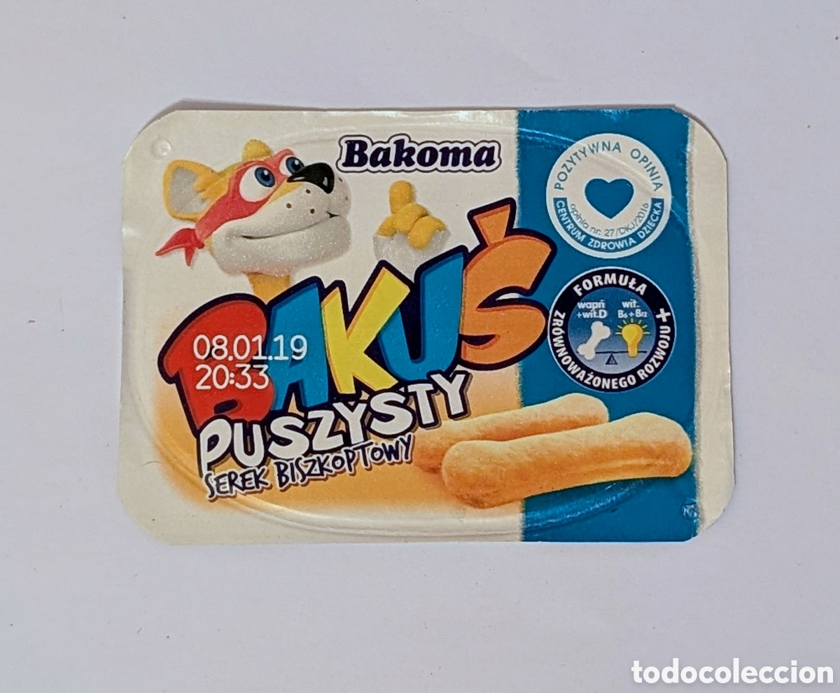 Otros art&iacute;culos de coleccionismo en papel: Tapa palitos Bakus. Bakoma. Muy Raro!!