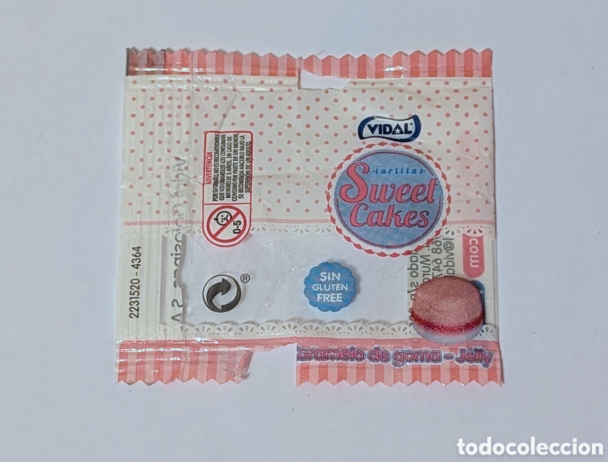 Otros art&iacute;culos de coleccionismo en papel: Envoltorio caramelos golosinas Vidal
