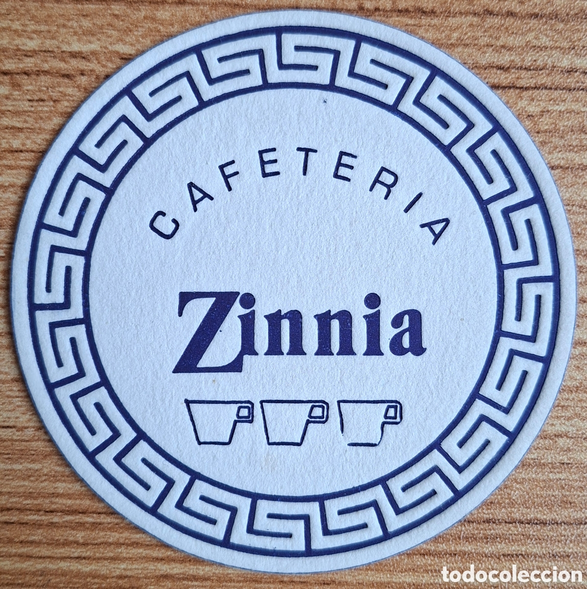 Otros art&iacute;culos de coleccionismo en papel: Posavasos Cafeter&iacute;a Zinnia - Madrid