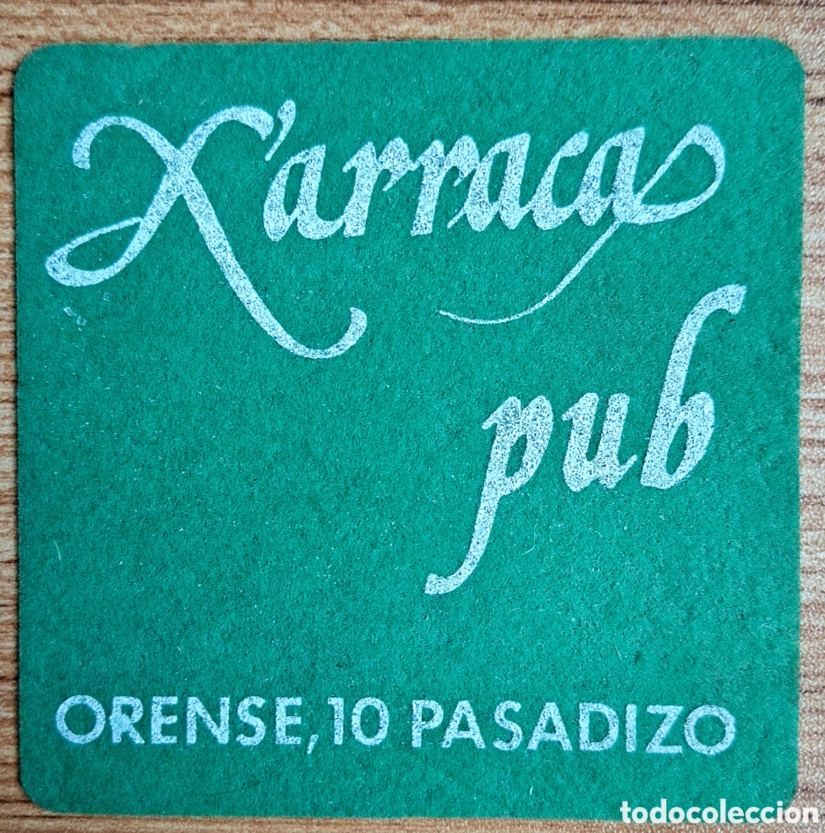 Otros art&iacute;culos de coleccionismo en papel: Posavasos X'arraca Pub - Madrid
