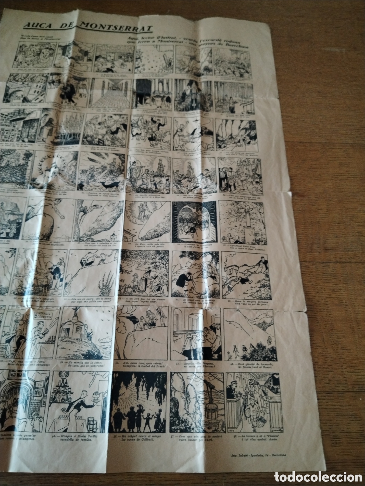 Otros art&iacute;culos de coleccionismo en papel: Auca de Montserrat de 1923 - Foto 3