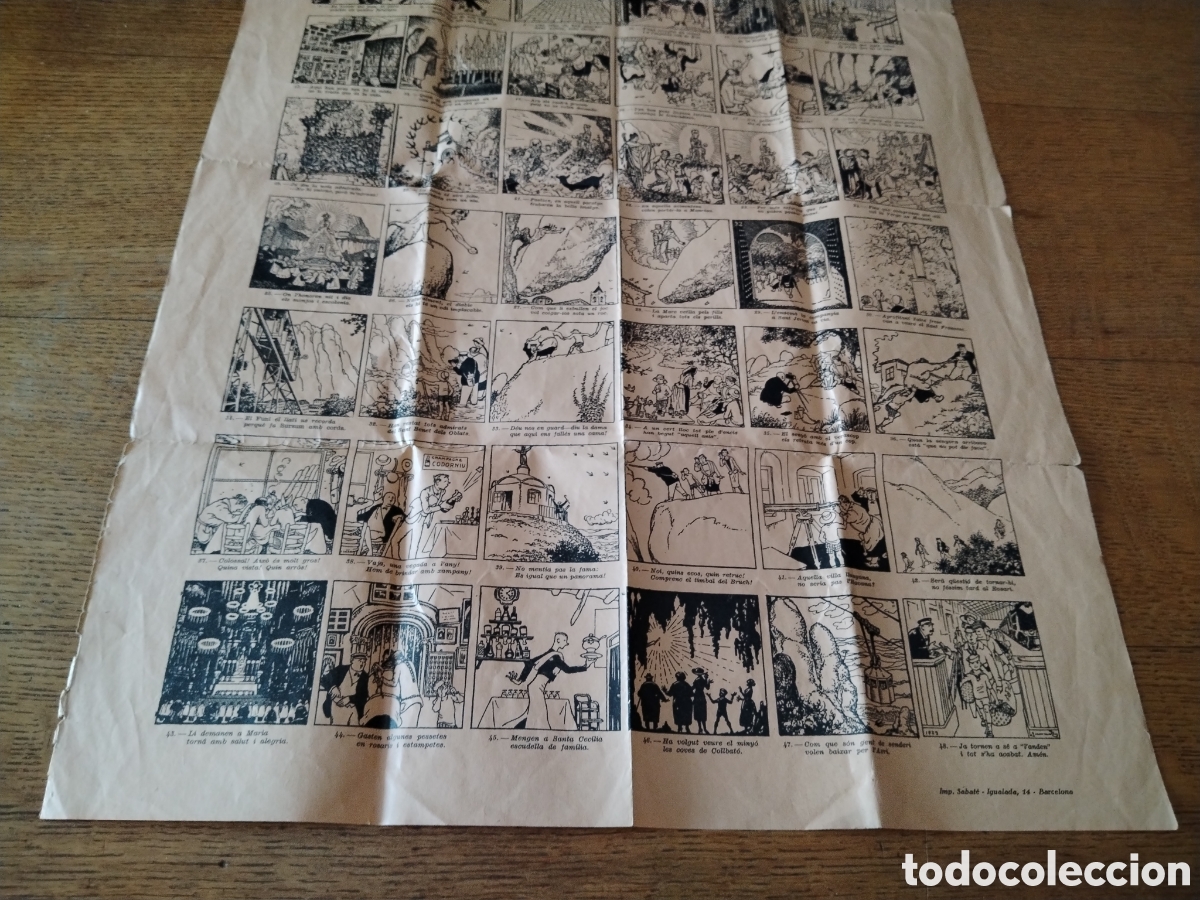 Otros art&iacute;culos de coleccionismo en papel: Auca de Montserrat de 1923 - Foto 5