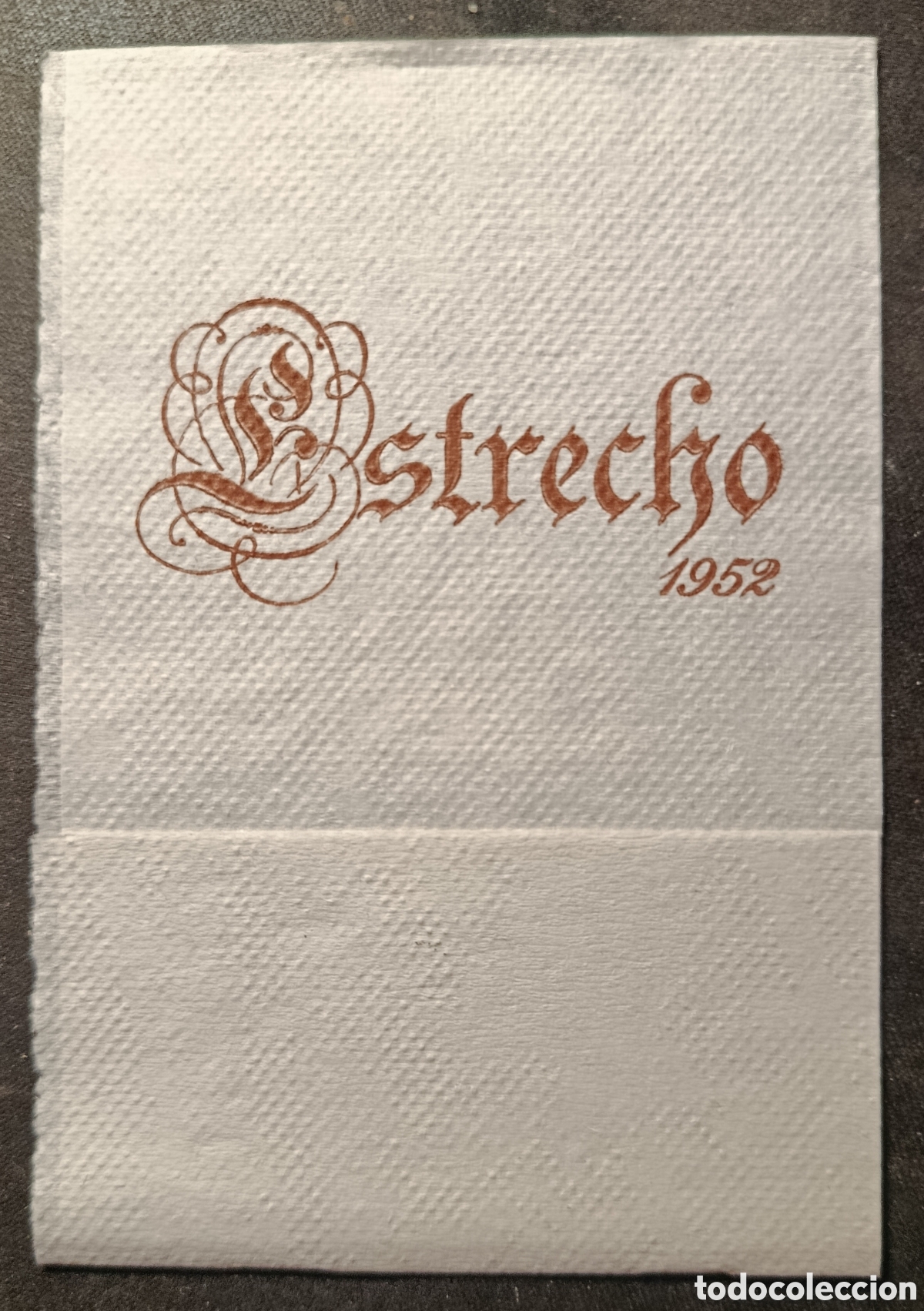 Otros art&iacute;culos de coleccionismo en papel: SERVILLETA DE PAPEL BAR ESTRECHO/MEDINA DE RIOSECO-VALLADOLID