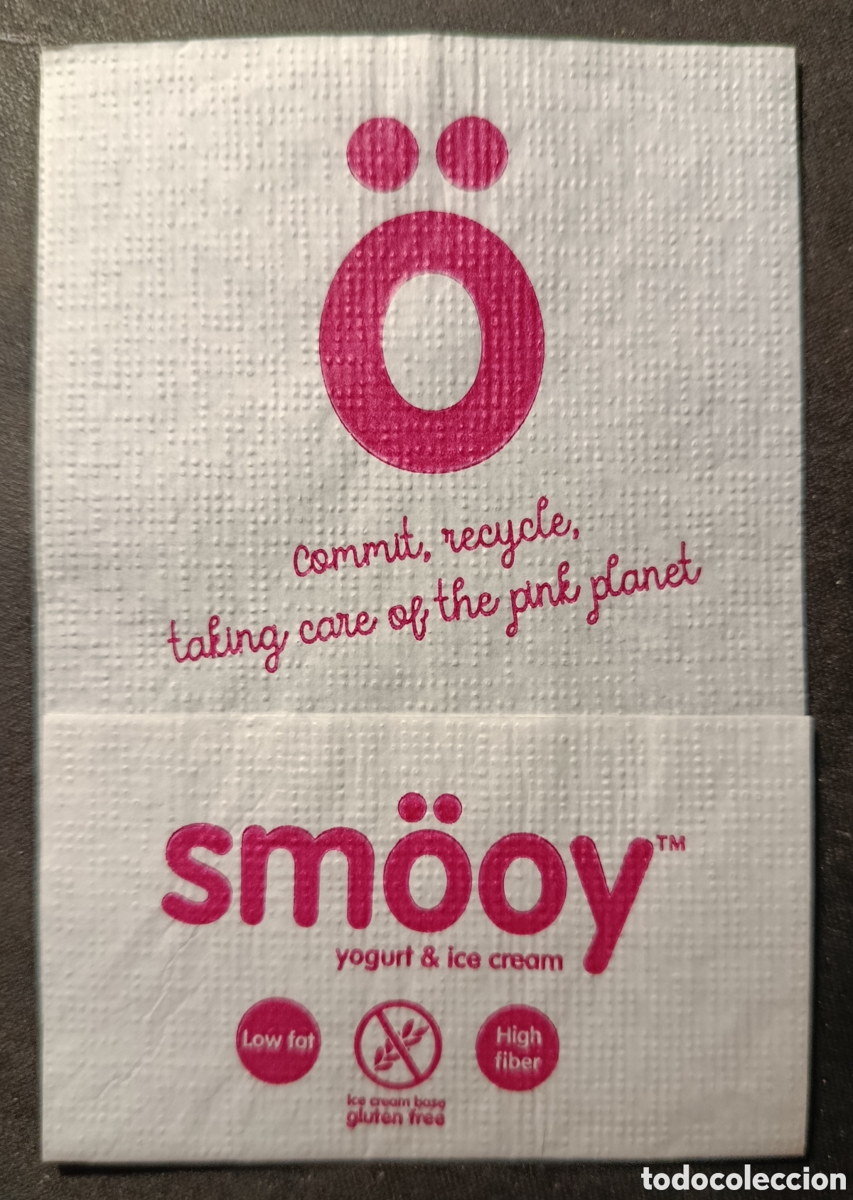 Otros art&iacute;culos de coleccionismo en papel: SERVILLETA DE PAPEL SM&Ouml;OY