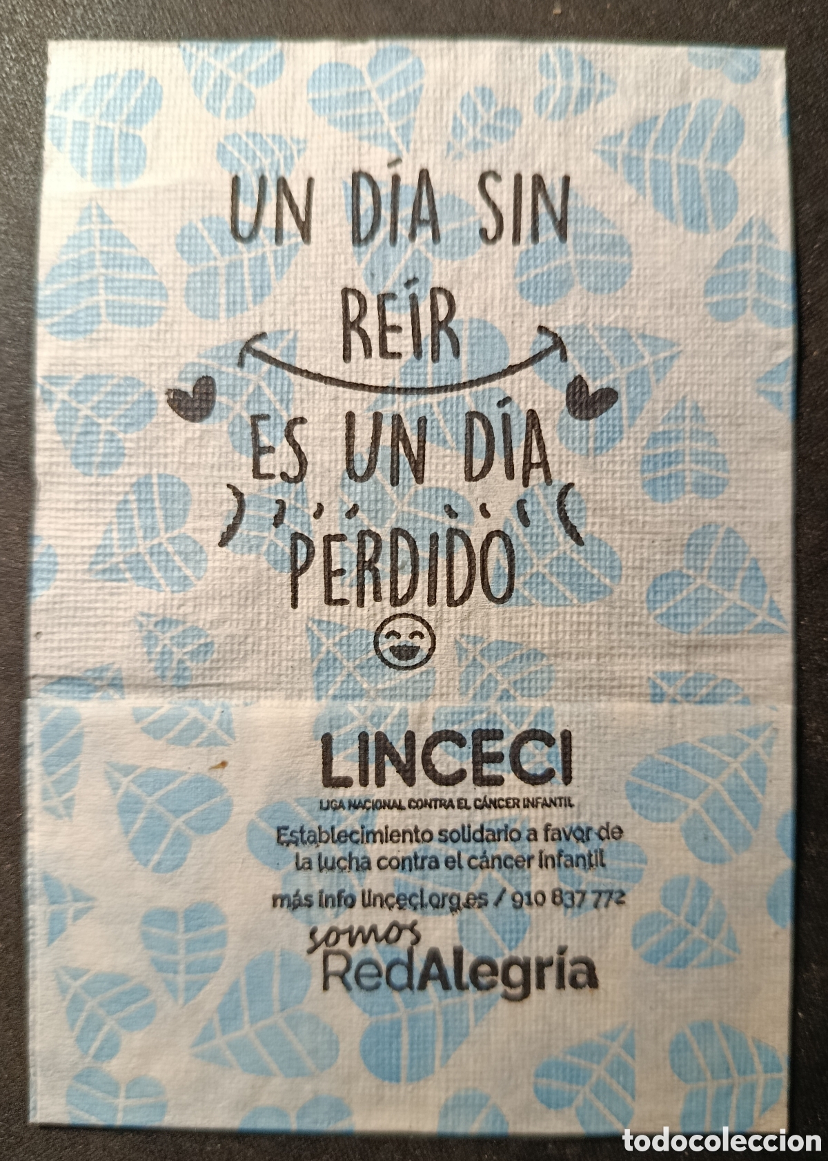 Otros art&iacute;culos de coleccionismo en papel: S E R V I L L E T A DE PAPEL