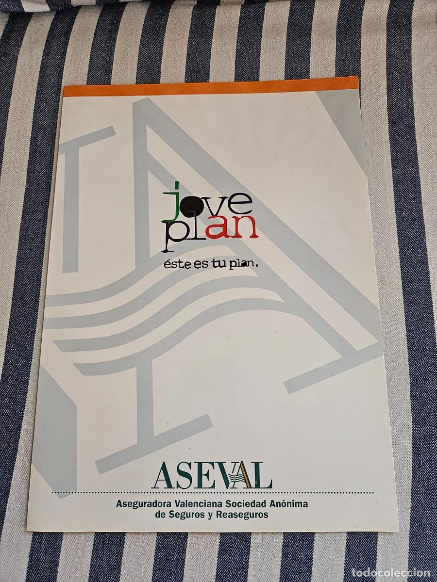Otros art&iacute;culos de coleccionismo en papel: Carpeta Folleto VACIA Informativa De Un Seguro De Ahorro Llamado &rdquo; Jove Plan Este Es T&uacute; Plan&rdquo; .