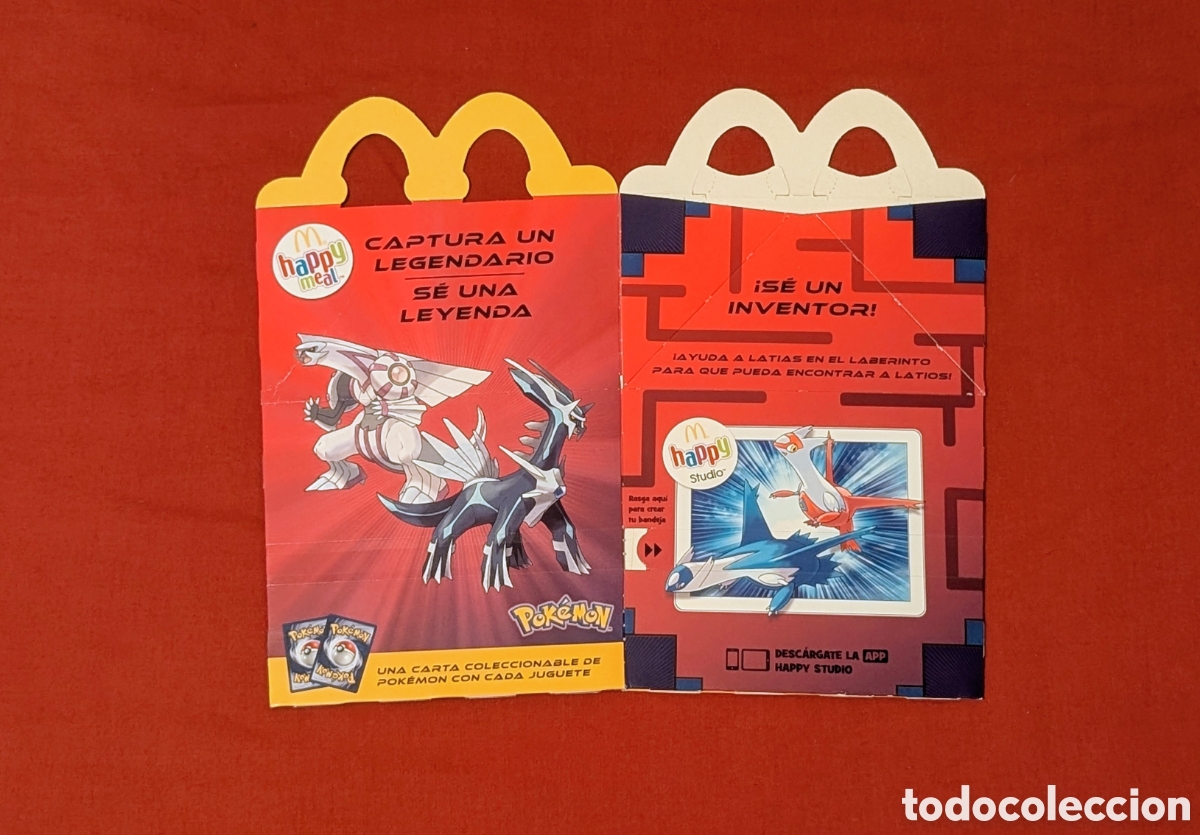 Otros art&iacute;culos de coleccionismo en papel: Caja Mc Donalds Pok&eacute;mon - Foto 1