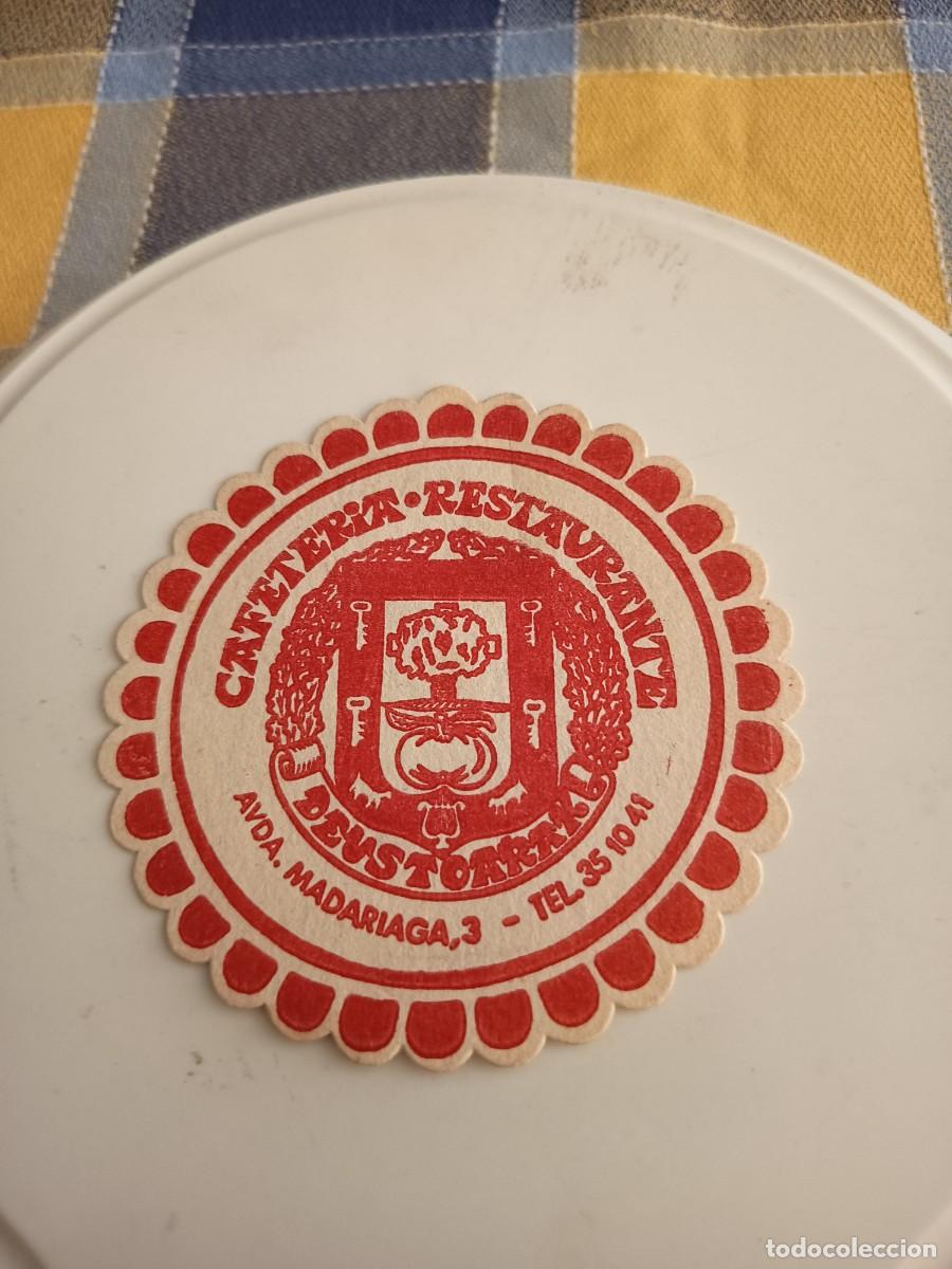 Sammelleidenschaft Andere Papierartikel: POSAVASOS CAFETERIA DEUSTOARRAK-BILBAO-VIZCAYA
