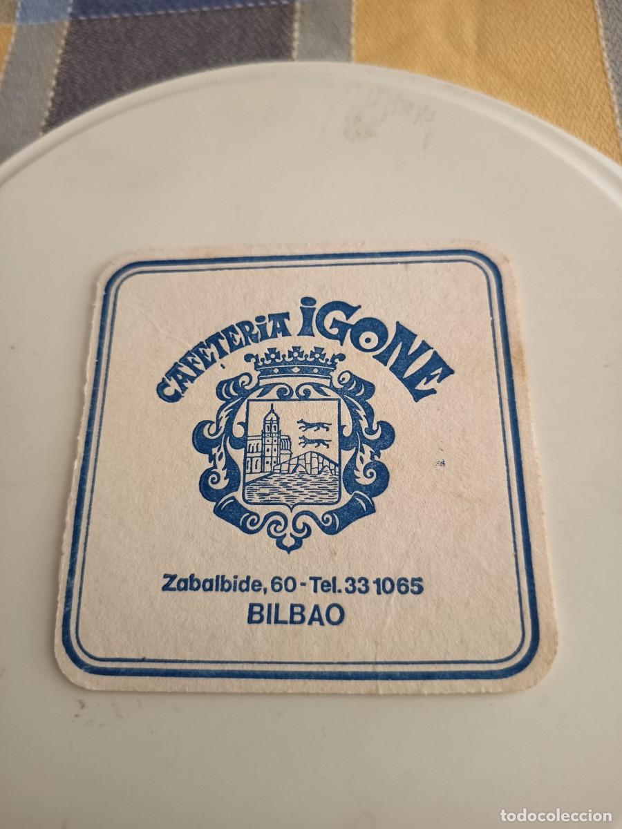 Otros art&iacute;culos de coleccionismo en papel: POSAVASOS CAFETERIA IGONE-BILBAO-VIZCAYA