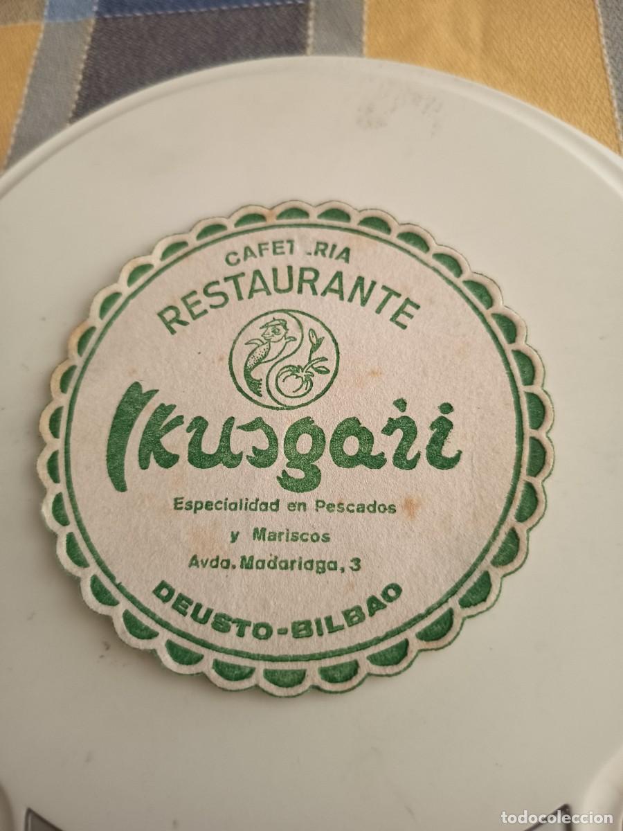 Outros artigos de papel: POSAVASOS CAFETERIA IKUSGARI-BILBAO-VIZCAYA