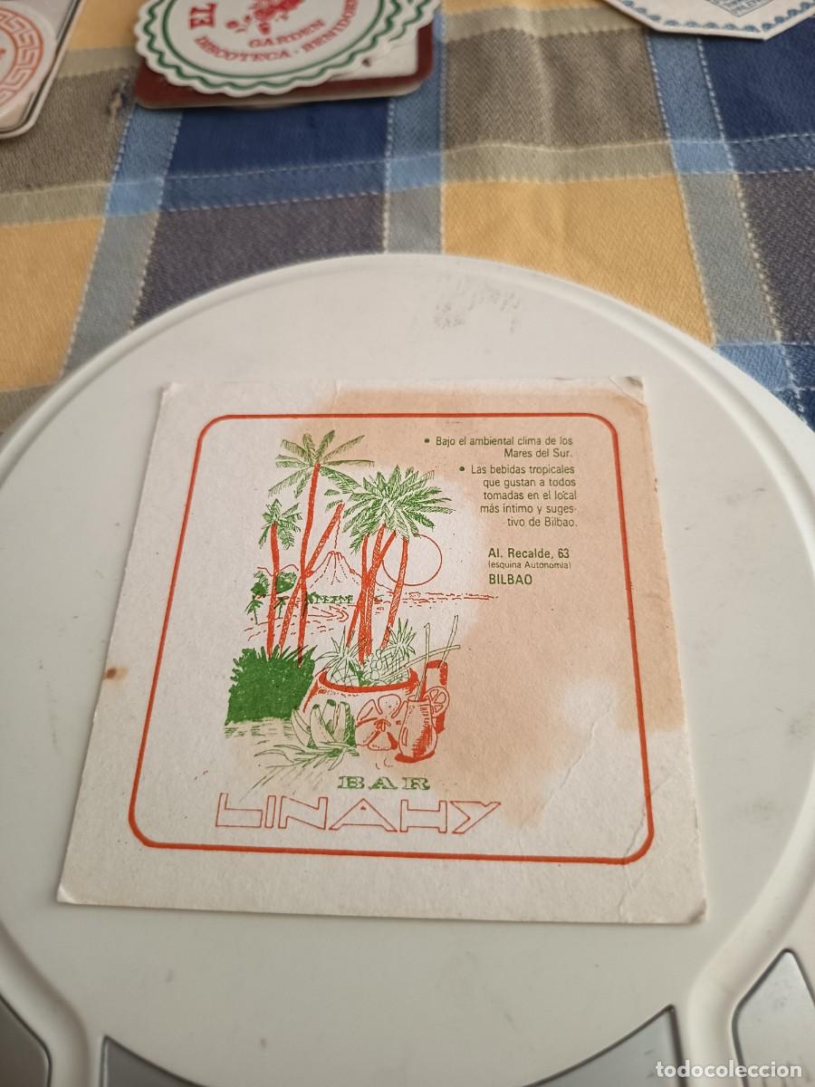 Otros art&iacute;culos de coleccionismo en papel: POSAVASOS BAR HAWAIANO LINAHY-BILBAO-VIZCAYA