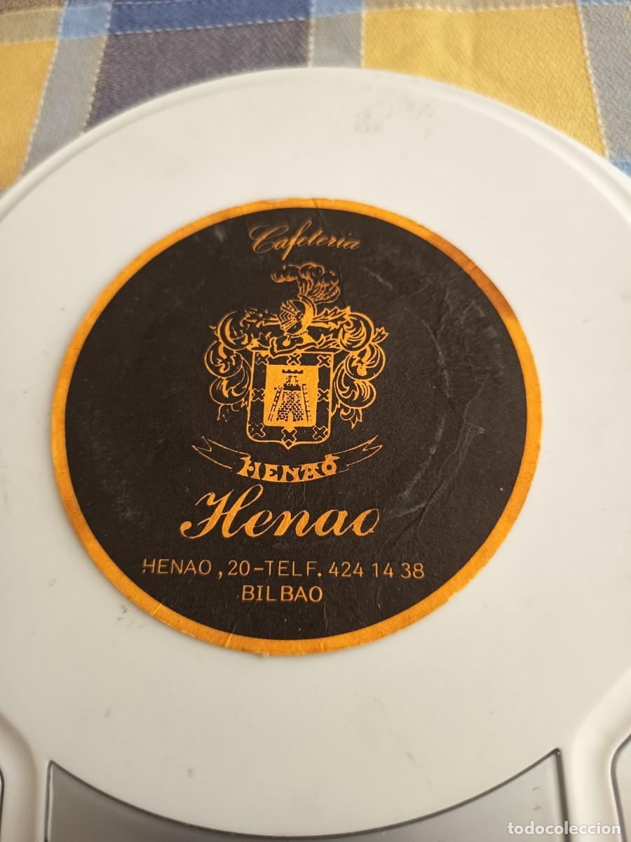 Otros art&iacute;culos de coleccionismo en papel: POSAVASOS CAFETERIA HENAO-BILBAO-VIZCAYA
