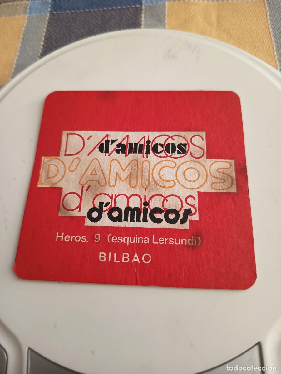 Otros art&iacute;culos de coleccionismo en papel: POSAVASOS CAFETERIA D'AMICOS-BILBAO-VIZCAYA