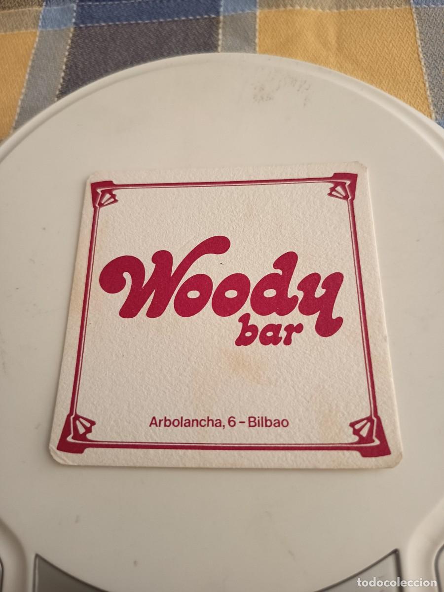 Otros art&iacute;culos de coleccionismo en papel: POSAVASOS BAR WOODY-BILBAO-VIZCAYA