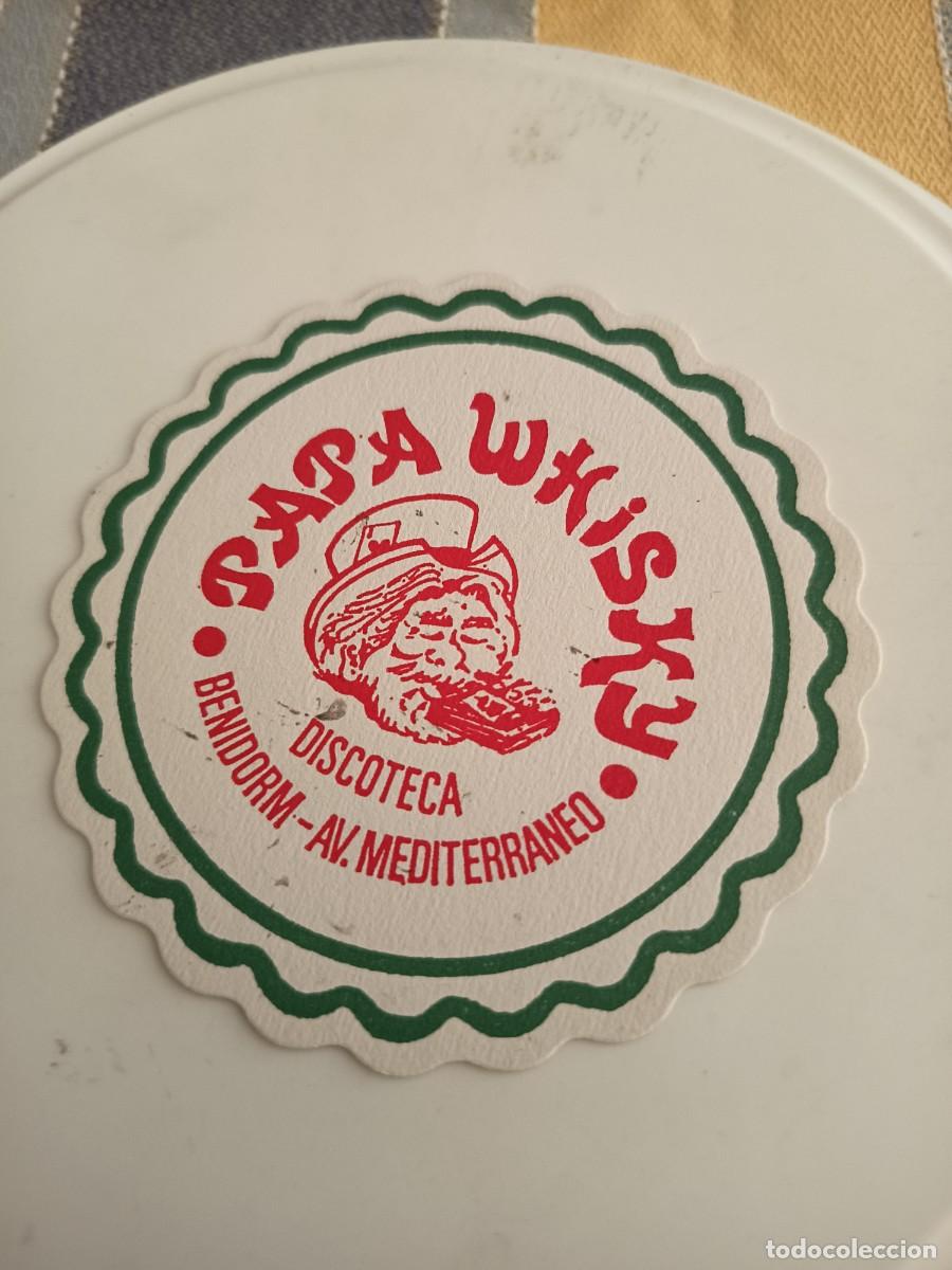 Otros art&iacute;culos de coleccionismo en papel: POSAVASOS DISCOTECA PAPA WHISKY-BENIDORM-ALICANTE