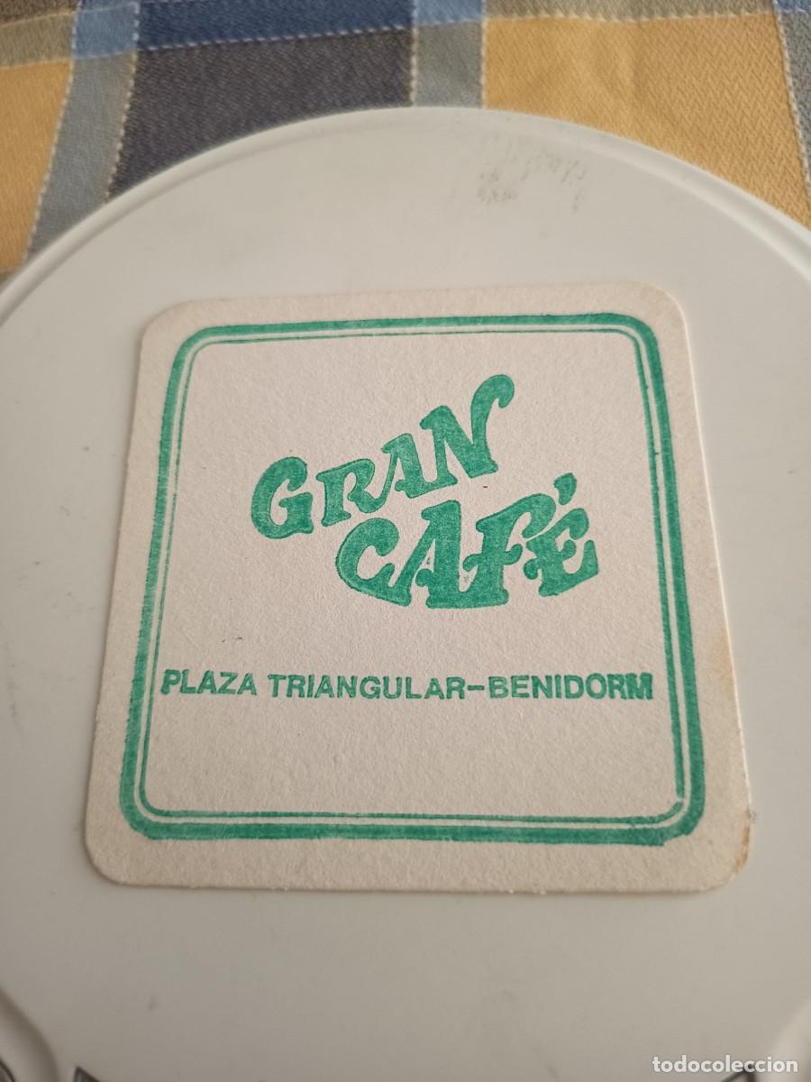 Otros art&iacute;culos de coleccionismo en papel: POSAVASOS GRAN CAFE-BENIDORM-ALICANTE