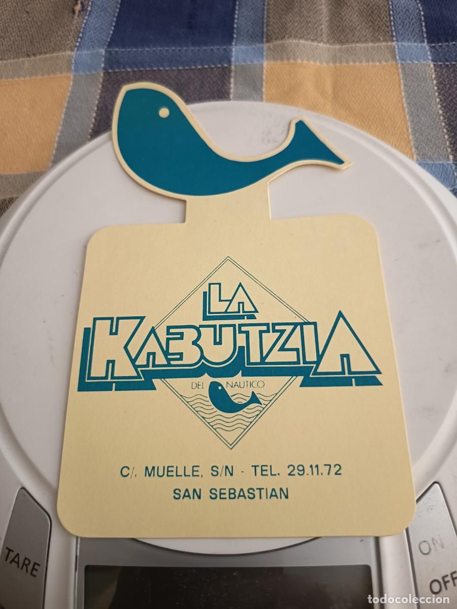 Otros art&iacute;culos de coleccionismo en papel: POSAVASOS CAFETERIA LA KABUTZIA-SAN SEBASTIAN-GUIPUZCUA