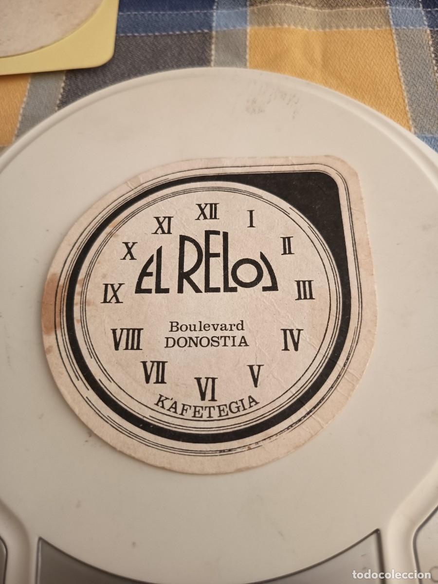 Otros art&iacute;culos de coleccionismo en papel: POSAVASOS CAFETERIA EL RELOJ-SAN SEBASTIAN-GUIPUZCUA