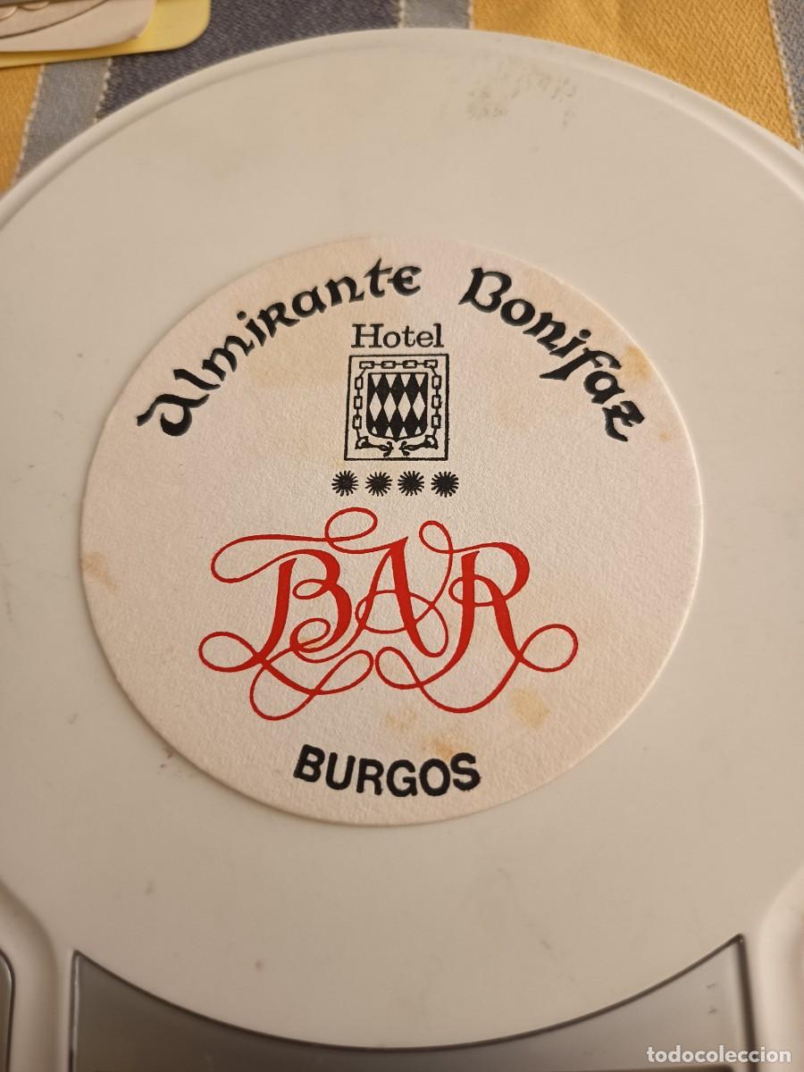 Sammelleidenschaft Andere Papierartikel: POSAVASOS BAR HOTEL ALMIRANTE BONIFAZ-BURGOS