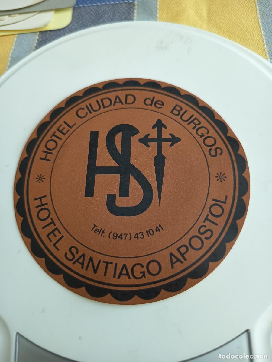 Otros art&iacute;culos de coleccionismo en papel: POSAVASOS HOTEL CIUDAD DE BURGOS-HOTEL SANTIAGO APOSTOL-BURGOS