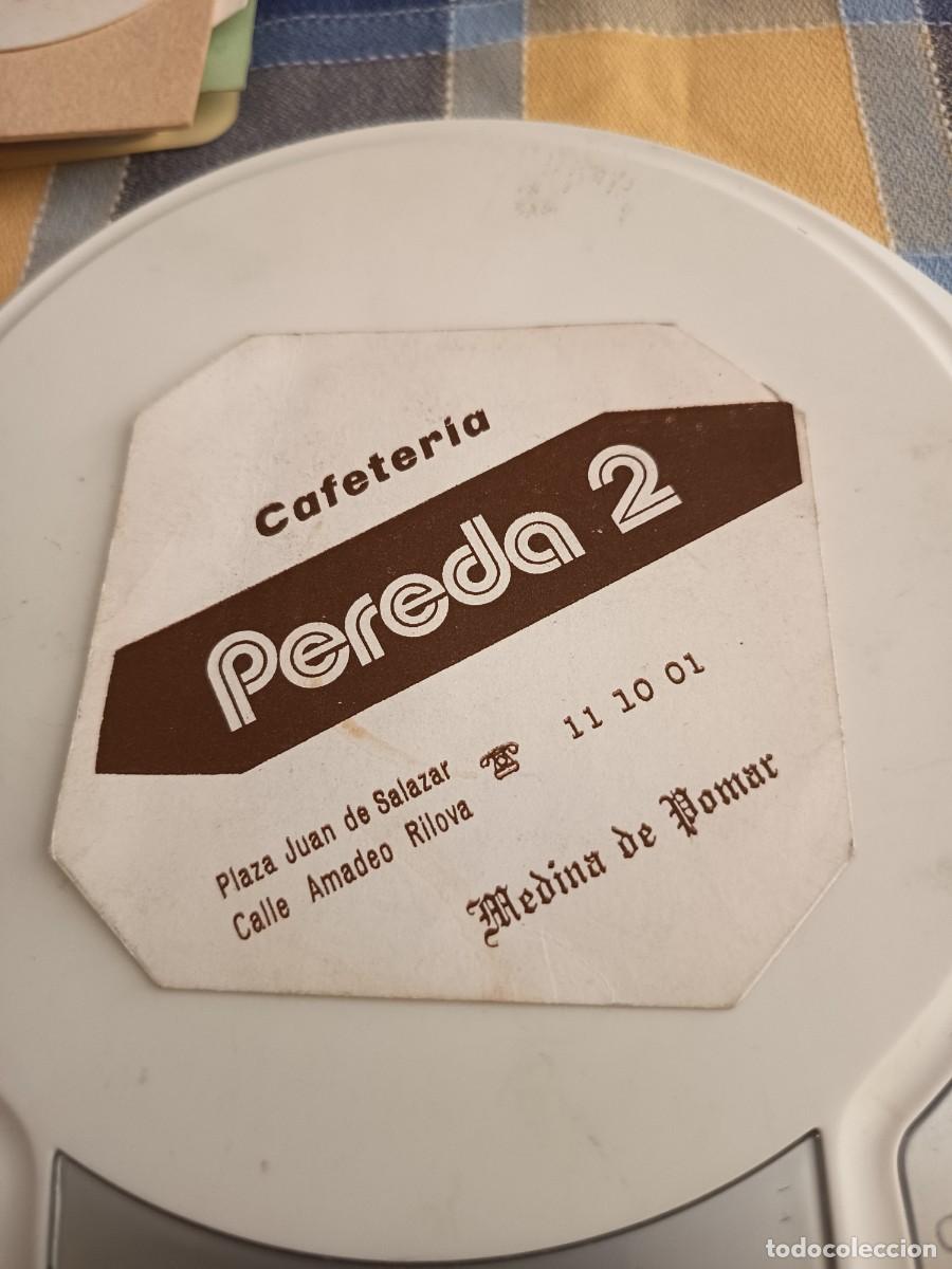 Otros art&iacute;culos de coleccionismo en papel: POSAVASOS CAFETERIA PEREDA 2-MEDINA DE POMAR-BURGOS