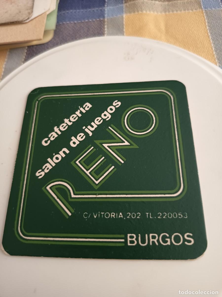 Otros art&iacute;culos de coleccionismo en papel: POSAVASOS CAFETERIA RENO-BURGOS
